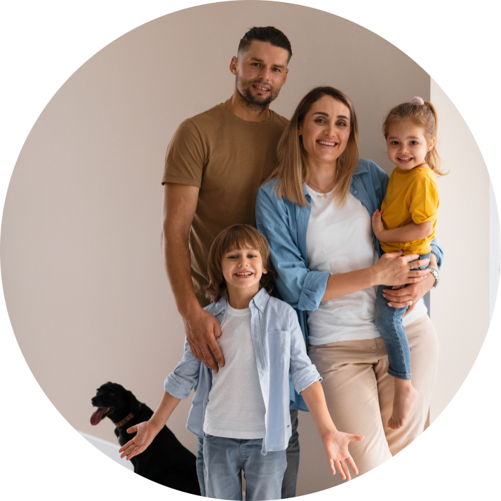 Familia Serena y Protegida por PROFAM
