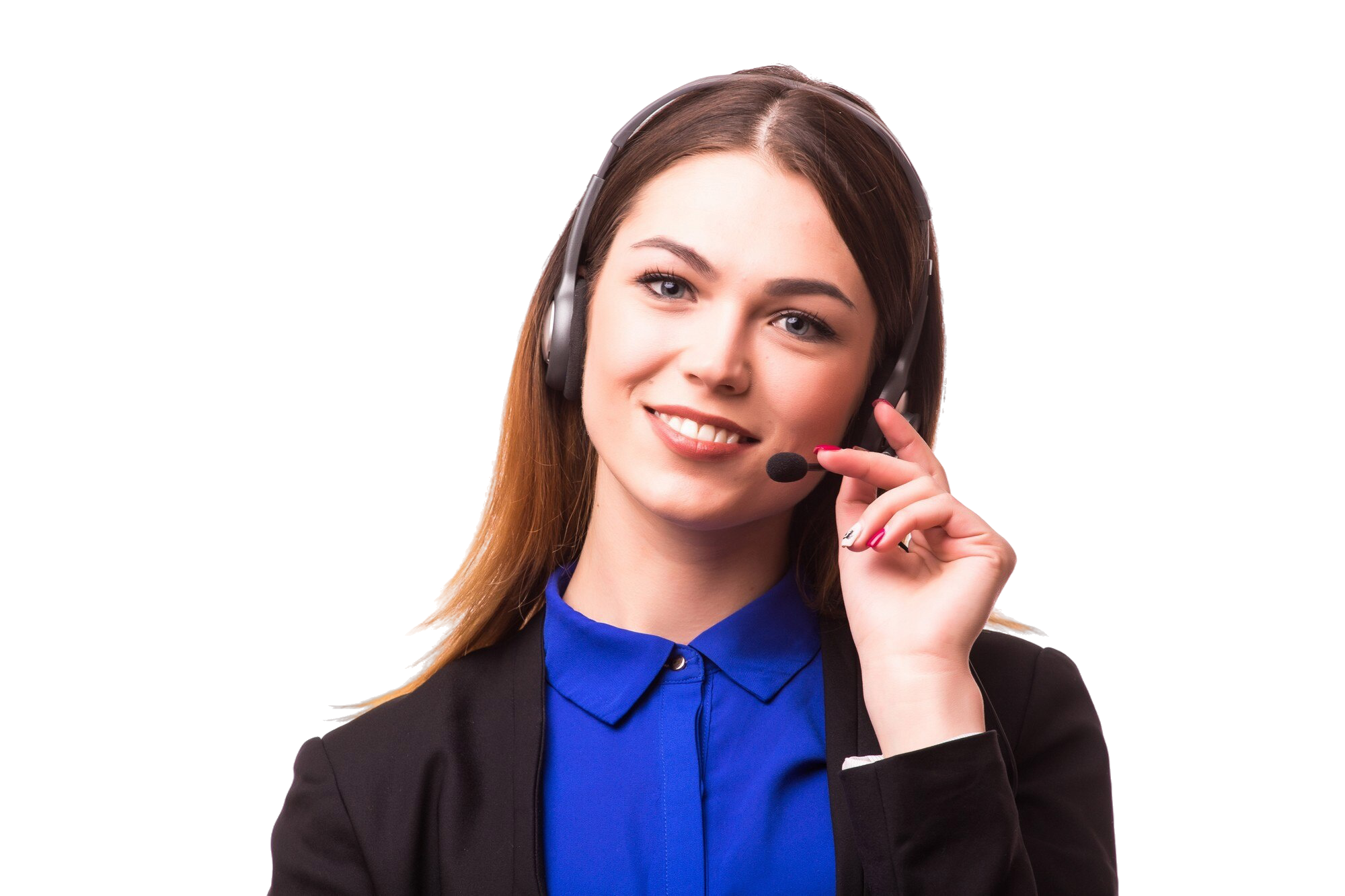Chica de atención al cliente de PROFAM